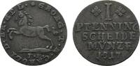 Braunschweig-Wolfenbüttel Cu Pfennig Karl 1815-1830 -