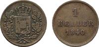 Bayern Cu Heller Ludwig I. 1825-1848 -