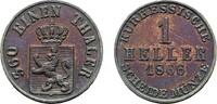 Hessen-Kassel Cu Heller 1866 Friedrich Wilhelm I. 1847-1866 Fast vorz&uuml;gl... 13,00 EUR  zzgl. 3,00 EUR Versand