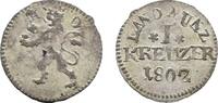 Hessen-Darmstadt Kreuzer 1802 Ludwig X. 1790-1806 Kl. Schr&ouml;tlingsfehler,... 32,00 EUR  zzgl. 3,00 EUR Versand