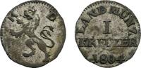 Hessen-Darmstadt Kreuzer 1804 Ludwig X. 1790-1806 Sehr sch&ouml;n 23,00 EUR  zzgl. 3,00 EUR Versand