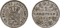 Hessen-Darmstadt Kreuzer 1863 Ludwig III. 1848-1877 Sehr sch&ouml;n 9,00 EUR  zzgl. 3,00 EUR Versand