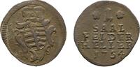 Sachsen-Coburg-Saalfeld Cu Heller 1754 Saalfeld Franz Josias 1745-1764 S... 9,00 EUR  zzgl. 3,00 EUR Versand
