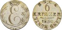 Sachsen-Coburg-Gotha 6 Kreuzer Ernst I. 1826-1844 -