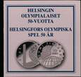 FINLAND, KM# 107 , Silver, 10 Euro, 2002, Proof, 50th Anniversary Helsinki Olympics. Coin housed in Original Mint capsule! Coin