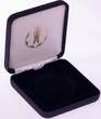 KAZAKHSTAN , KM# 59 , Silver, 500 Tenge, 2004, Proof, "Denga" - old design coin. Blackend silver center in proof and silver ring