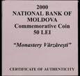 MOLDOVA 50 Lei 2000