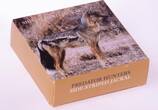 NIGER, KM# 19 , Silver, 1000 Francs, 2012, Proof, Predator Hunters - Side Striped Jackal. Multicolored. Coin housed in Original