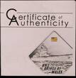 PALAU, KM# 221 , Silver, 10 Dollars, 2009, Proof, HMS Prince of Wales. Shape: Square with gold plated. Coin housed in Original M