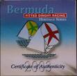 BERMUDA, KM# 170 , Silver, 5 Dollars, 2003, Proof, Two Fitted Racing Dinghys. Coloured. Scarce coin in excellent condition! Tone