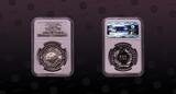 TURKEY, KM# 968a , Silver, 500 Lira, 1984, Proof, F.A.O. World Fisheries Conference. Very rare in Silver! Only 763 silver proofs