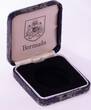 BERMUDA, P2 , Silver, 1 Dollar, 1988, Proof, Sailing boat. Double Thickness. Scarce silver proof piefort! Coin housed in Origina