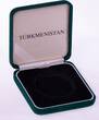 TURKMENISTAN, KM# 45 , Silver, 500 Manat, 2001, Proof, Gara Yusup Beg Turkmen. Coin housed in Original Mint capsule! Coin in exc PP