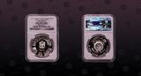 UNITED ARAB EMIRATES, KM# 19 , Silver, 50 Dirhams, AH1415-1995, Proof, 50th Anniversary of the Arab League. Very rare silver Pro