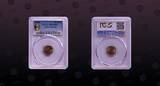 QATAR & DUBAI, KM# 1 , Bronze, 1 Dirhem, 1966, Mint Strike, Original Mint luster! As struck! Graded by PCGS as Red!