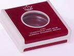 BRUNEI , KM# 32 , Silver, 20 Dollars , 1987, Proof, 20th Anniversary of Brunei Currency Board. Coin comes with Original Mint cap