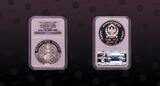 CAMBODIA, KM# 63 , Silver, 10000 Riels, 1974, Proof, Celestial dancer. Scarce coin. Highly popular type for collectors. High gra