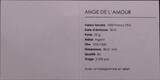 CAMEROON, KM# 37 , Silver, 1000 Francs, 2010, Mint Strike, Ange De L