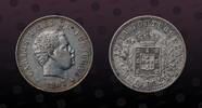 INDIA - Portuguese , KM# 17 , Silver, 1 Rupia, 1903, Mint Strike, King Carlos I - bust right. Very scarce coin!