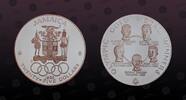 JAMAICA 25 Dollars JAMAICA, KM# 88 , Silver, 25 Dollars, 1980, Proof, 1980 Olympics. Coin housed in Original Mint capsule! Coin in excellent condit -
