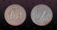 JAMAICA 10 Dollars JAMAICA, KM# 114a , Silver, 10 Dollars, 1984, Proof, Blue Marlin. Very rare silver proof coin in Superb Gem condition! NGC Scrat -