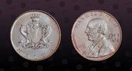 1 Pound 1972 MALTA MALTA, KM# 13 , Silver, 1 Pound, 1972, Mint Strike, Manwel Dimech. Coin in excellent condition! 