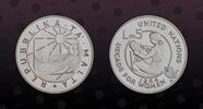 MALTA 5 Liri MALTA, KM# 71 , Silver, 5 Liri, 1984, Proof, Decade for Women. Coin in excellent condition! -