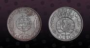MOZAMBIQUE 20 Escudos MOZAMBIQUE, KM# 80 , Silver, 20 Escudos, 1960, Mint Strike, Lettering Mocambique. Coin in excellent condition! -
