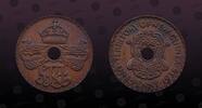 NEW GUINEA 1 Penny NEW GUINEA , KM# 7 , Bronze, 1 Penny, 1938, Mint Strike, Nice coin in Bronze! -