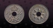 NEW GUINEA 6 Pence NEW GUINEA , KM# 4 , Copper-Nickel, 6 Pence , 1935, Mint Strike, Nice Copper-Nickel coin! -
