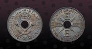 NEW GUINEA 1 Shilling NEW GUINEA , KM# 5 , Copper-Nickel, 1 Shilling, 1935, Mint Strike, Nice Copper-Nickel coin! -