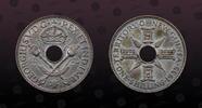 NEW GUINEA 1 Shilling NEW GUINEA , KM# 5 , Silver, 1 Shilling , 1935, Mint Strike, Nice silver coin! -