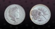 NEW ZEALAND , KM# 291 , Silver, 1 Dollar, 2006, Proof, North Island Brown Kiwi. Very rare silver proof coin! Highly popular typ