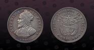 10 Centesimos 1904 PANAMA PANAMA, KM# 3 , Silver, 10 Centesimos, 1904, Mint Strike, Balboa bust. Nice silver coin! Scarce! 