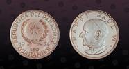 PARAGUAY, KM# 118 , Silver, 150 Guaranies, 1974, Proof, Papst Paul VI - bust left. Coin in excellent condition!