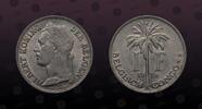 BELGIAN CONGO , KM# 21 , Copper-Nickel, 1 Franc , 1926, Mint Strike, Coin in excellent condition!