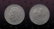 500 Lei 1941 ROMANIA ROMANIA, KM# 60 , Silver, 500 Lei, 1941, Mint Strike, Mihai I. Nice silver coin! 