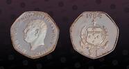 SAMOA 1 Tala SAMOA, KM P1 , Silver, 1 Tala, 1984, Proof, Malietoa Tanumafili II - bust left. Silver Piefort. Double Thickness. 33,63 grams. -