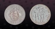 SEYCHELLES 50 Rupees SEYCHELLES, KM# 42 , Silver, 50 Rupees, 1980, Proof, UNICEF and I.Y.C. Coin in excellent condition! -