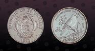 SEYCHELLES 25 Rupees SEYCHELLES, KM# 65 , Silver, 25 Rupees, 1993, Proof, Endangered Wildlife - Bird Magpie Robin. Coin in excellent condition! -