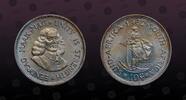 SOUTH AFRICA , KM# 60 , Silver, 10 Cents, 1962, Proof, Jan van Riebeeck. Coin in excellent condition!