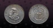 SOUTH AFRICA , KM# 61 , Silver, 20 Cents, 1962, Proof, Jan van Riebeeck. Coin in excellent condition!