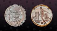 BENIN 1000 Francs BENIN, KM Unlisted , Silver, 1000 Francs , 2001, Proof, FIFA Great Britain - 1966. Coin in excellent condition! -