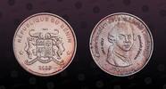 BENIN 2500 Francs BENIN, KM E Unlisted , Silver, 2500 Francs , 2007, Mint Strike, Abolition of Slavery - Portrait of Claudah Equiano (1745-1797). -
