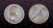 BERMUDA 25 Dollars BERMUDA, KM# 23a , Silver, 25 Dollars, 1975, Proof, Royal Visit. Nice coin! -