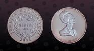 TURKEY, KM Unlisted , Silver, 15000000 Lira, 2004, Proof, Leyla Gencer. Coin in excellent condition!