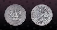 LESOTHO, KM P3 , Silver, 25 Maloti, 1983, Proof, I.Y.D.P. Piefort. Very Rare. Modern rarity. Double Thickness. 56,56 grams. Coi