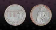 VENEZUELA, Y# 58 , Silver, 100 Bolivares, 1983, Proof, 200th Anniversary - Birth of Simon Bolivar