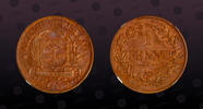 1 Penny 1888 SOUTH AFRICA SOUTH AFRICA KM# Pn9 Bronze 1 Penny 1888 Proof, NGC PF62 BN 