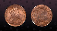 HONG KONG 1 Cent HONG KONG 1 Cent Bronze 1904H Mint Strike KM# 11; Prid.181; Mars C-4 -